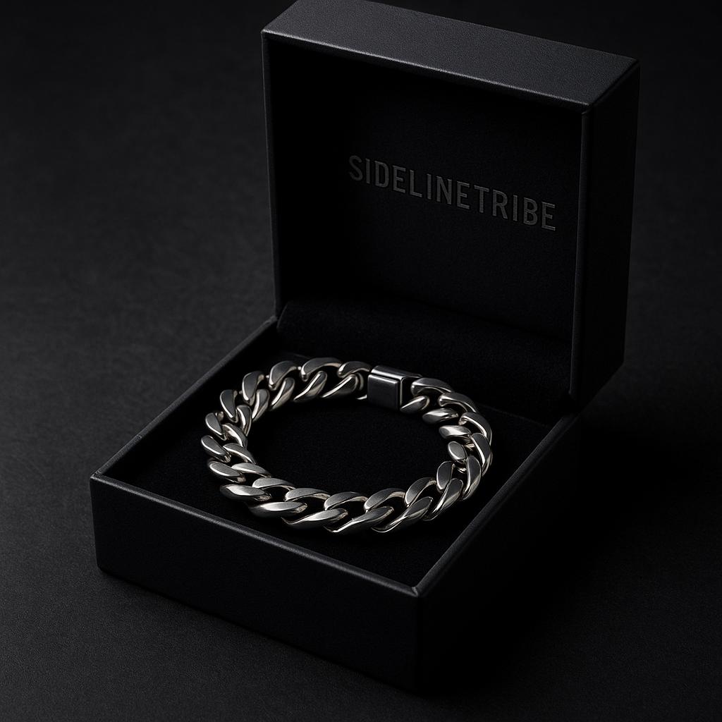 Bracciale Acciaio "TRIBE LINK"